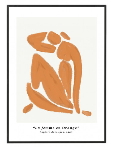 Cuadro "La Femme en Orange"
