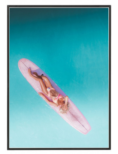 Fotografía "Surfing in Pink"