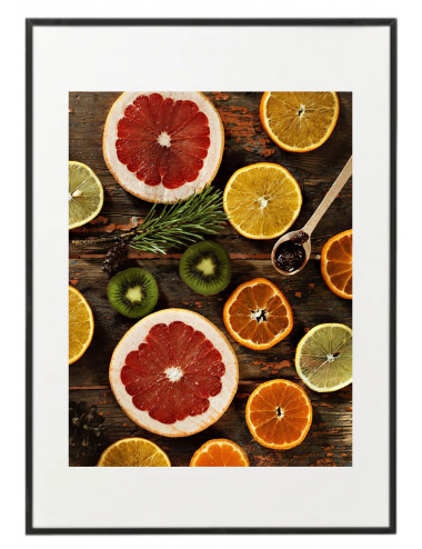 Fotografía "Citrus with color"