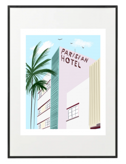 Cuadro "Hotel Parisian"