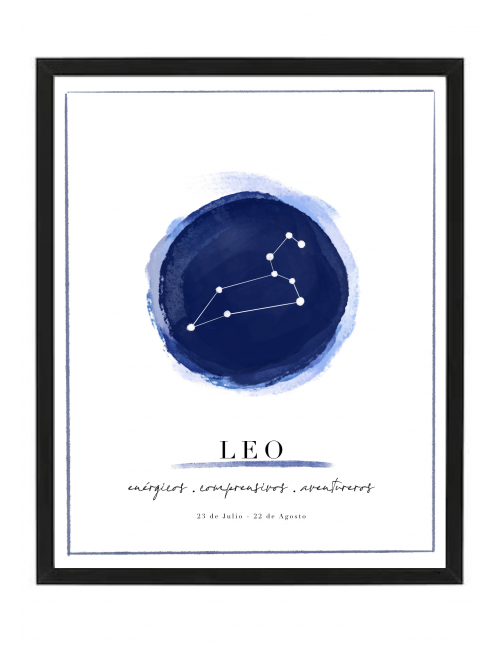 Cuadro "Constelación LEO"