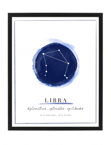 Cuadro "Constelación LIBRA"